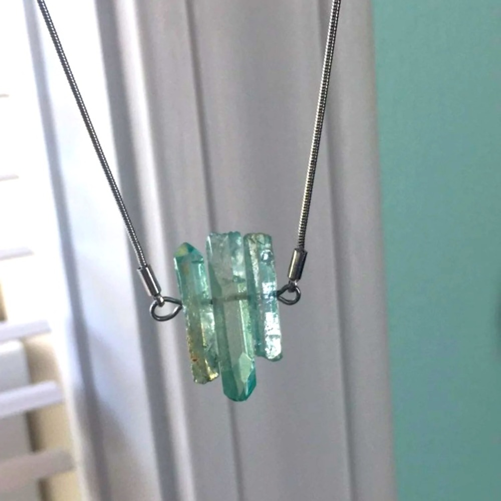 Blue crystal bracelet
